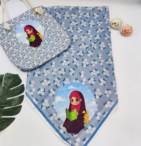 ست کیف و روسری دخترانه