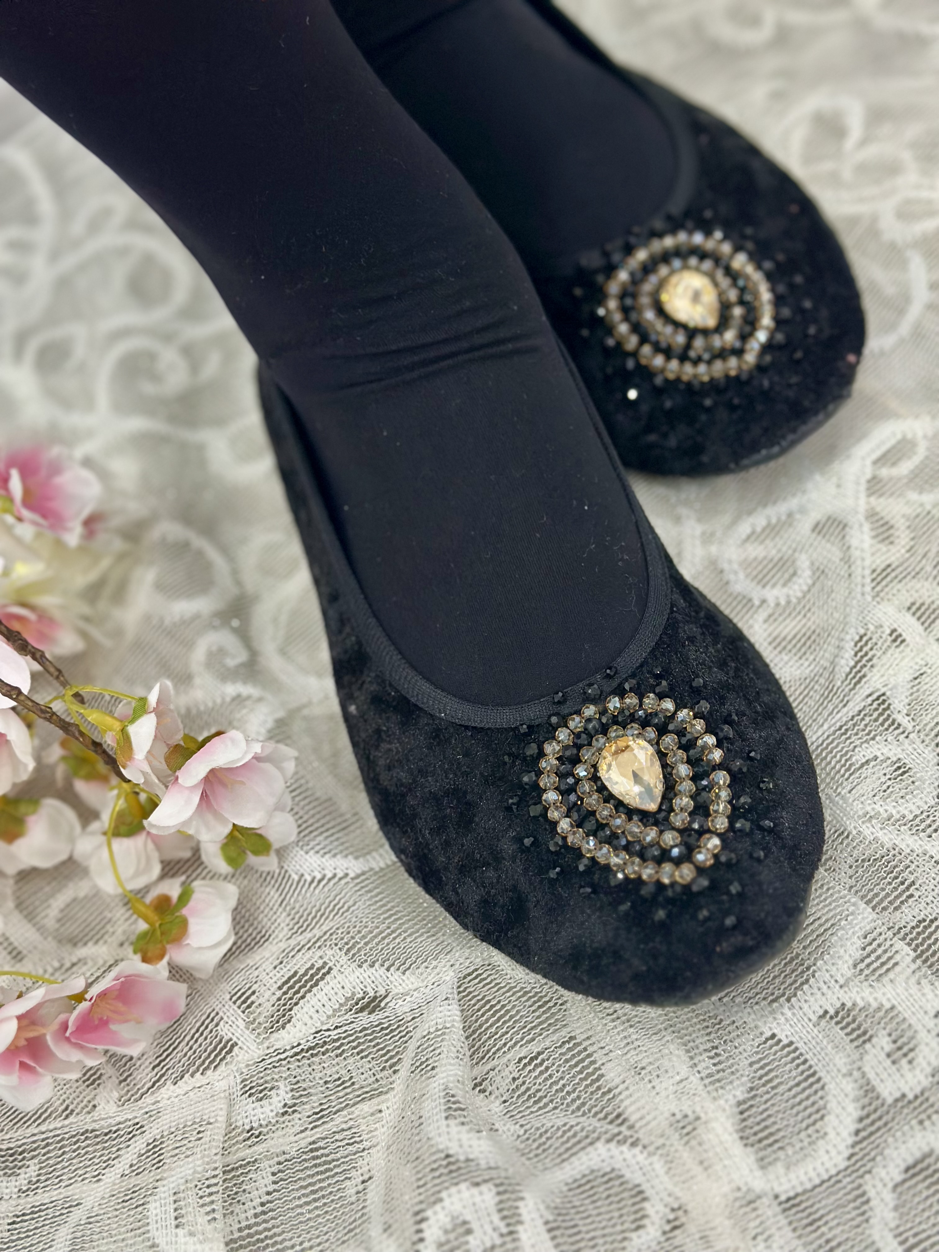 پاپوش جواهردوزی پرطاووس