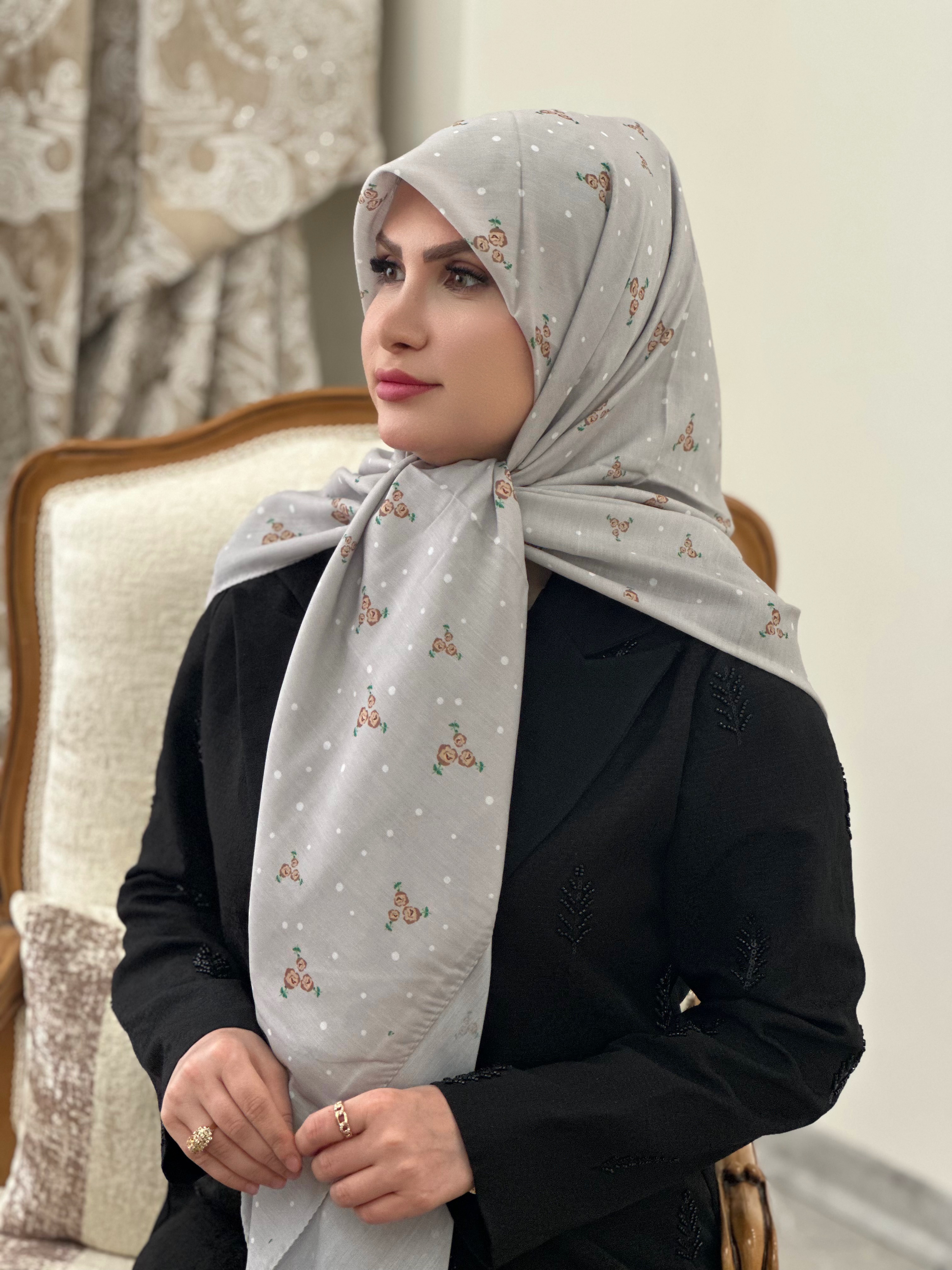 روسری برفین